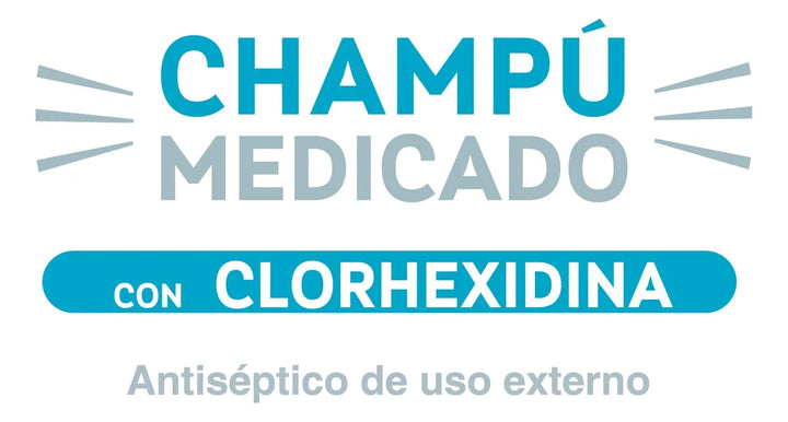 Champu - Shampoo Medicado Para Perros Y Gatos 1 Litro Notas De Fragancia A Lavanda Y A Bebé