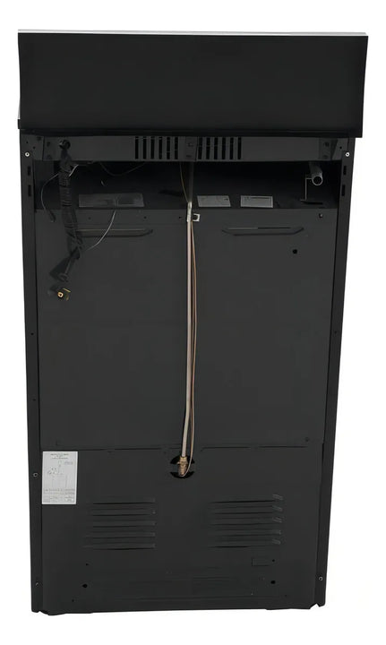Estufa Con Horno Abba 4 Puestos Gas Propano Ag 101-5 Color Negro