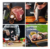 Cuchillo Profesional Para Carne 18 Cm De Acero De Alto Carb