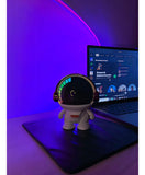 Parlante Bluetooth Astronauta Sound K-29 Luces Bluetooth Color Blanco