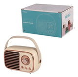 Radio Fm Vintage Bluetooth Recargable Parlante 5w Usb Variado