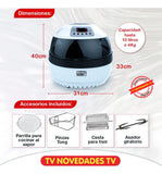 Freidora Digital 7 En 1 Cocinar Sin Aceite - Molino Health F Blanco