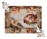 Rompecabezas 1000 Piezas INGENIO DESTREZA Creación De Adán Obra Arte