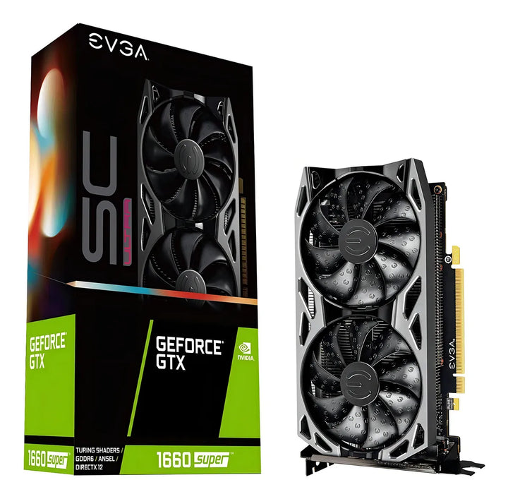 Tarjeta de video Nvidia Evga SC Gaming GeForce GTX 16 Series GTX 1660 SUPER 6GB