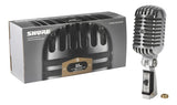 Micrófono Shure 55SH Series II Dinámico Cardioide color plateadoS