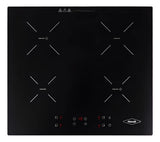 Estufa De Empotrar Inducción Negra 60cm Eléctrica 220v Haceb Negro