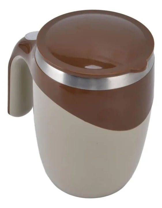 Taza Automática Para Mezclar Café Y Leche Termo Eléctrico Gris Taza Mezcladora