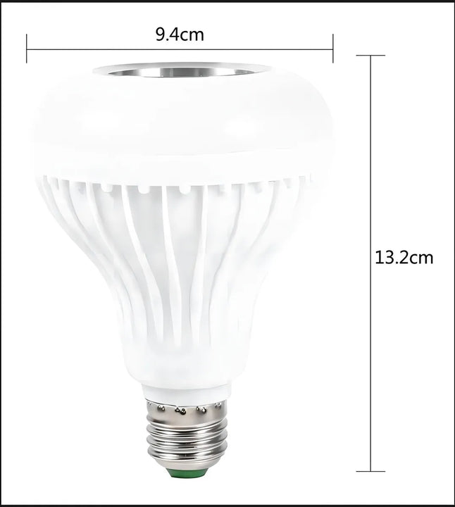 Bombillo Parlante Con Bluetooth Multicolores Súper Oferta. Color Blanco
