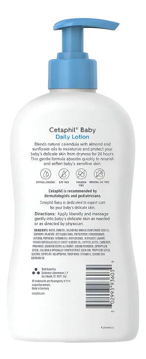 Cetaphil Baby Daily Lotion Crema Humectante Para Bebe 399ml