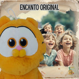 Regalo Peluche Muñeco Juguete Gato Gatico Minino Felino Michi Exótico Expresivo Premium Suave Felpa Naranja Tierno Adorable Encantador Decorativo Infantil Ideal