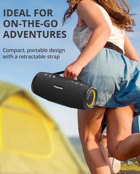 Parlante Bluetooth Portátil Tronsmart Mirtune S100 De 50w Negro