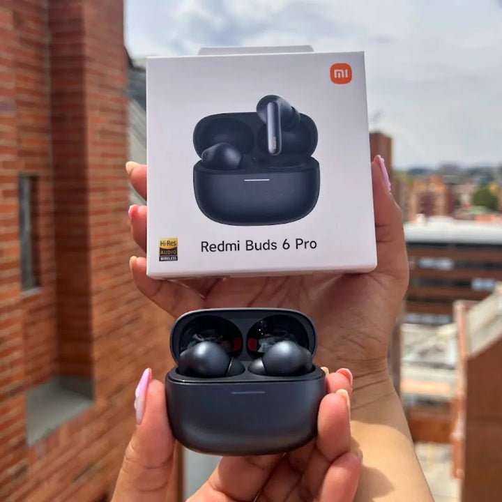 Audífonos Xiaomi Redmi Buds 6 Pro Bluetooth Color Negro