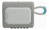 Altavoz Portátil Jbl Go 3 Eco Bluetooth Impermeable, 5 Horas Color Gris