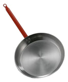 Sartén Acero Al Carbono Profesional 24cm Garcima Plateado