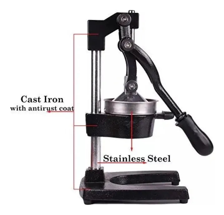 Exprimidor De Naranjas Manual Extractor De Jugo Industrial