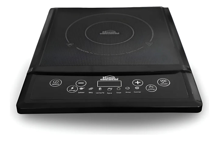 Estufa De Inducción 1 Puesto Home Elements Negro