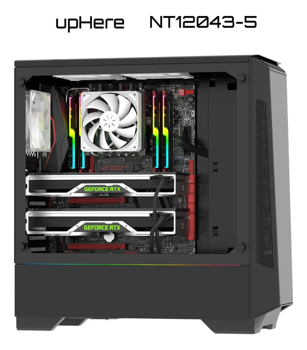 Ventiladores De Carcasa Para Computadora 12 Cm 5 Unidades Al