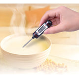 Termómetro Digital De Cocina Punzón Sonda Temperatura Carne Color Negro