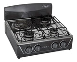 Estufa De Mesa Avellana Torre Mixta 3x1 Gp Plata Haceb Plateado