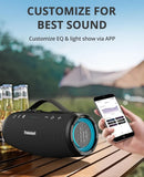 Parlante Bluetooth Portátil Tronsmart Mirtune S100 De 50w Negro