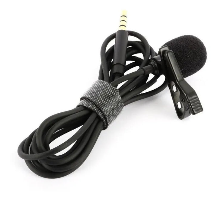 Microfono Corbata Jack 3.5 Clip Grabar Audios Videos Celular