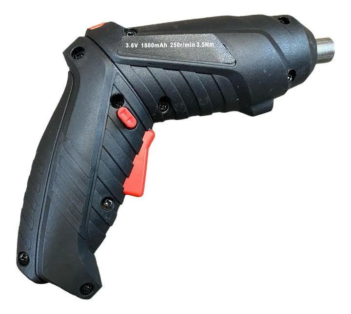 Destornillador Electrico De Litio Bateria Recargable 250 Rpm - Verde - 60 Hz