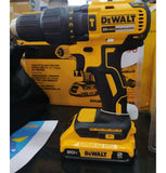 Taladro Percutor Atornillador 1/2 20v 1bateria 2ah - Amarillo - N/a