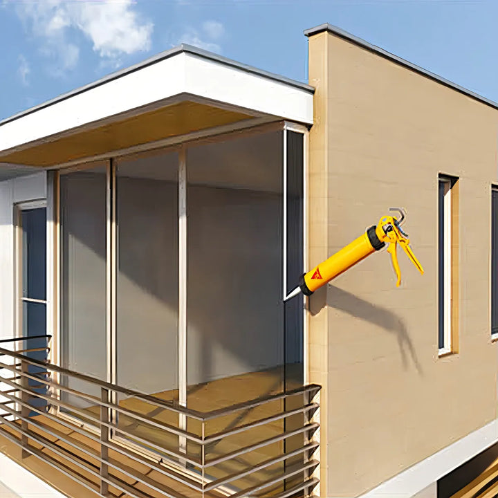 Sikasil E Silicona Antihongos Sello Juntas Vidrio Blanco