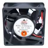 Ventilador De Refrigeración 6x6x2.5cm Brushless 12v/2cables