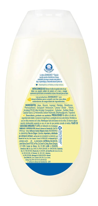Crema Hidratante Johnsons® Recién Nacido 200ml