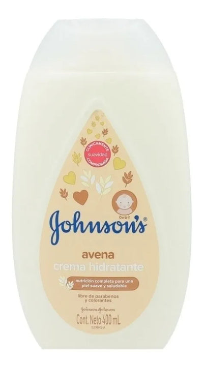 Crema Líquida Johnson's Baby X 400ml. Avena U Original.