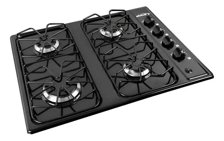 Estufa De Empotrar Abba 4 Pts G/nat Porcelanizada Cg4psnee Negro
