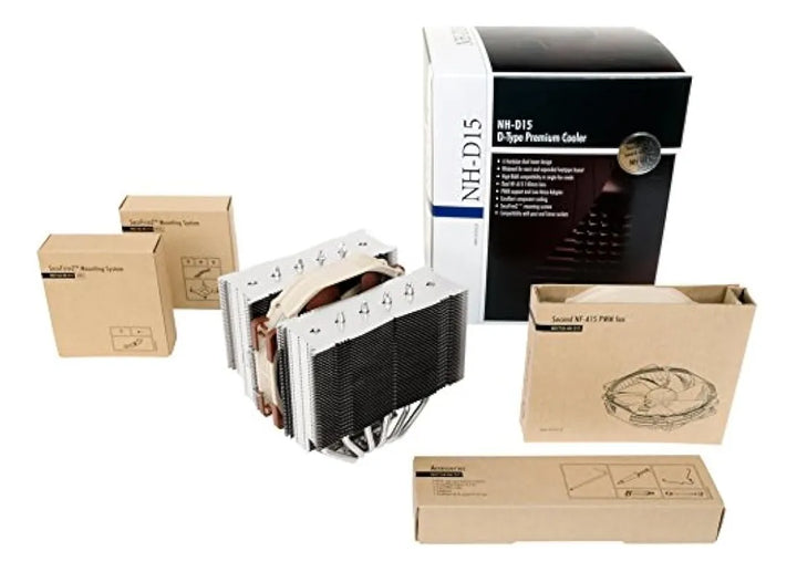 Enfriador De Cpu Noctua Nh-d15 Con 2 Ventiladores 140mm Pwm