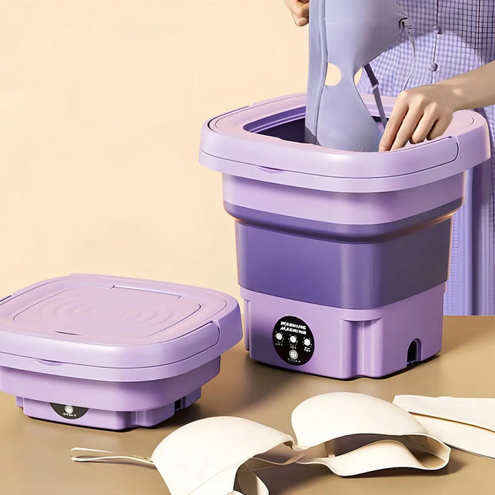 Mini lavadora portátil, lavadora, ahora
