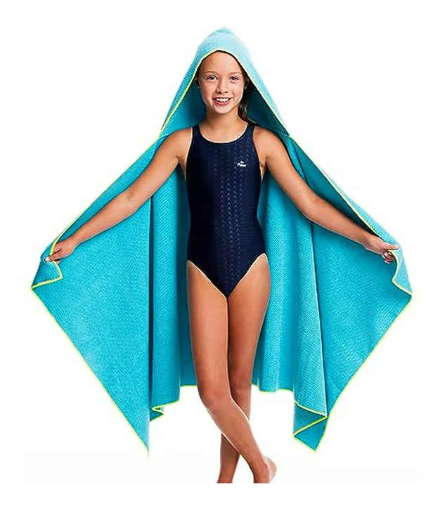 Toalla Con Capucha De Microfibra Para Natación - Secado Rápi