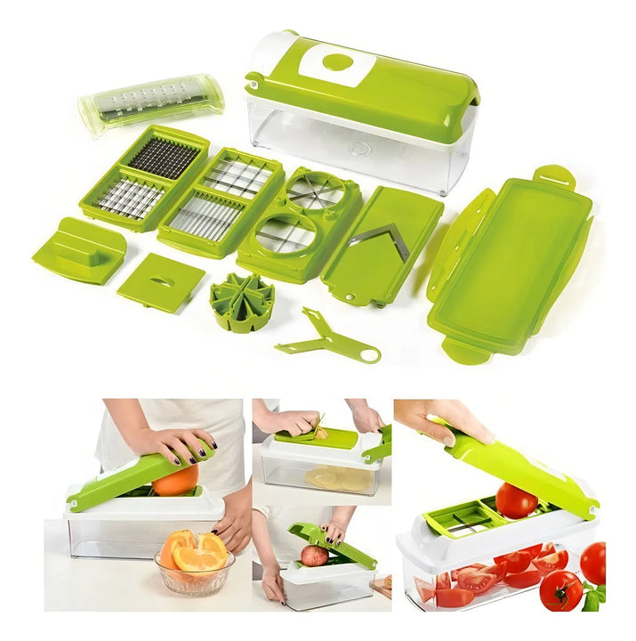 Cortador de verduras y verduras Nicer Dicer Plus