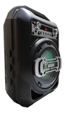 Parlante Altavoz Portatil Bluetooth, Fm, Usb, Sd ,aux, Micro Negro
