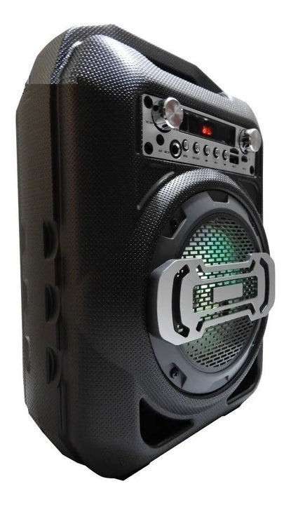 Parlante Altavoz Portatil Bluetooth, Fm, Usb, Sd ,aux, Micro Negro