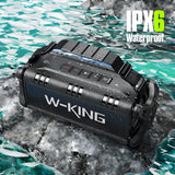 W-king Bocina Bluetooth, 50w Ipx6 Bocinas A Prueba De Agu
