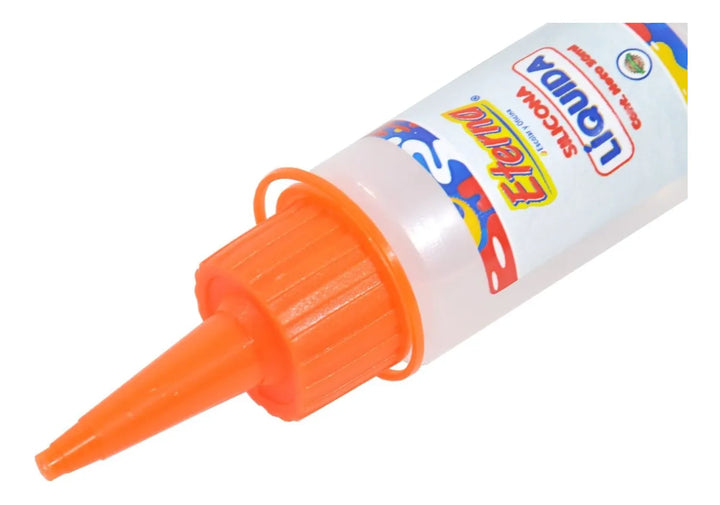 Silicona Liquida Escolar 30ml Caja 24 Unidades Blanco