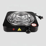 Estufa Electrica Sencilla De Un Puesto Cocina 1000w 60hz Negro