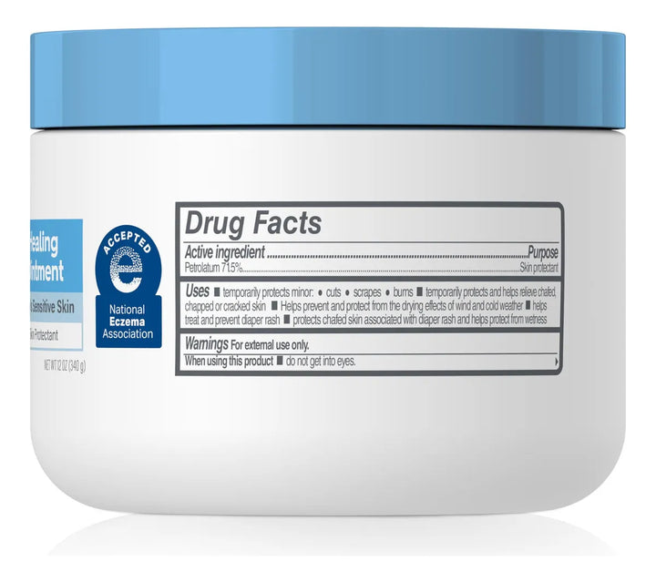 Crema Antipañalistis Cetaphil Baby 12 oz Crema Protectora Piel Sensible Bebé Aprobada por Dermatólogos Hidrata Repara Piel Irritada Segura