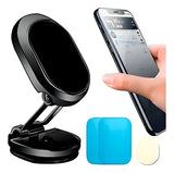Soporte Magnético Imantado Para Celular De Auto 360° Color Gris Oscuro