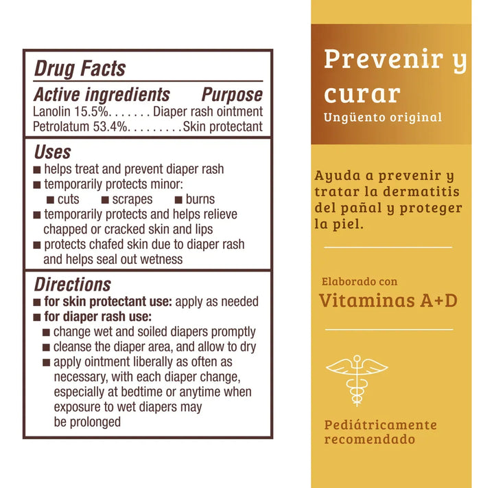 Crema A+d Antipañalitis 4oz