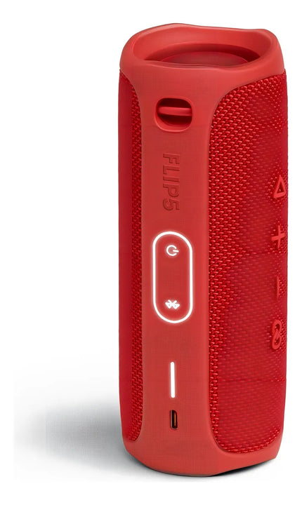 Parlante JBL Flip 5 portátil con bluetooth waterproof black matte