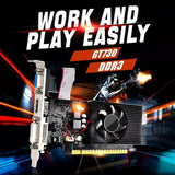 Tarjeta Gráfica Xuanmo Gt 730 Low Profile 4gb Ddr3 Hdmi Vga