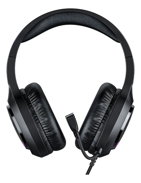 Auriculares profesionales para jugadores Onikuma X31 Rgb negros