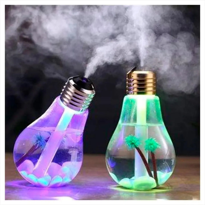 Humificador Difusor Aroma Ambientador Bombillo - Blanco