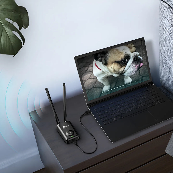 Adaptador USB inalámbrico TP-Link WN8200nd a 300 Mbps