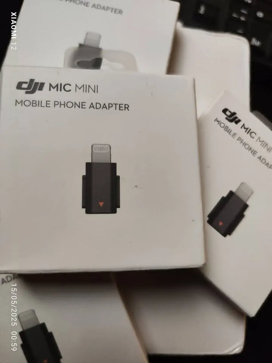Adaptador De Teléfono Móvil Dji Mini Mic Negro